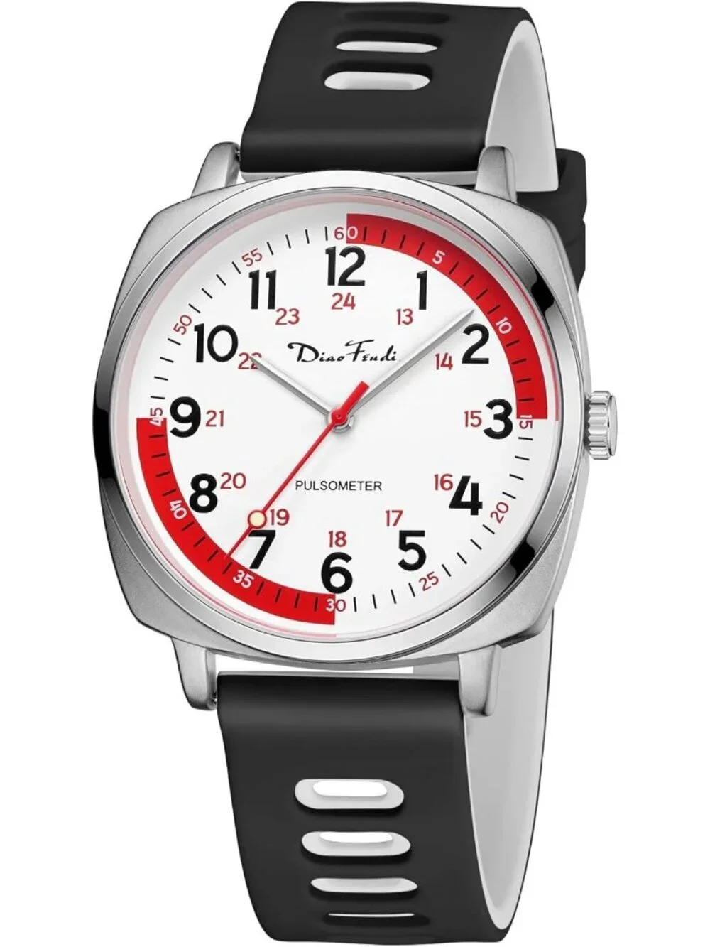 Diaofendi Women's Black Analog Nurse Medical Professional Waterproof Wrist Watch